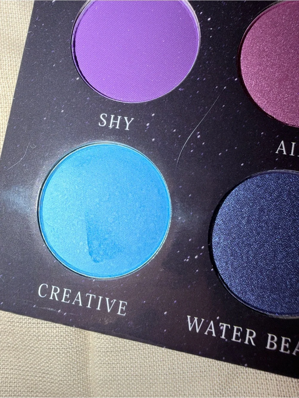 Peachy Queen Cosmetics -  Aquarius Eyeshadow Palette